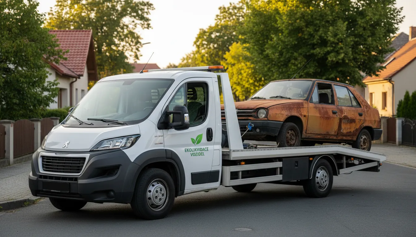 Ekologická likvidace vozidel Praha - Čakovice