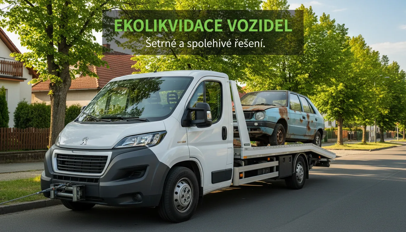 Ekologická likvidace vozidel Praha - Vinoř
