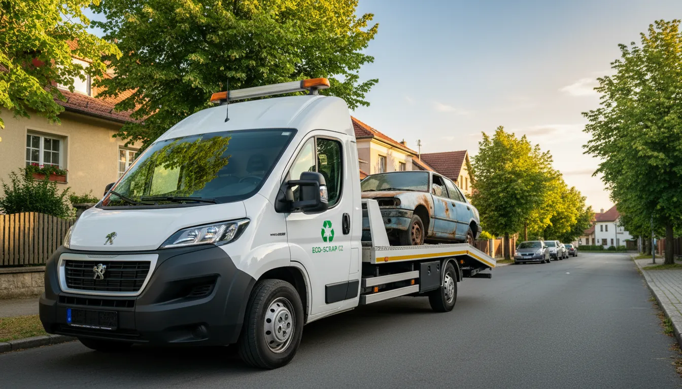 Ekologická likvidace vozidel Černošice