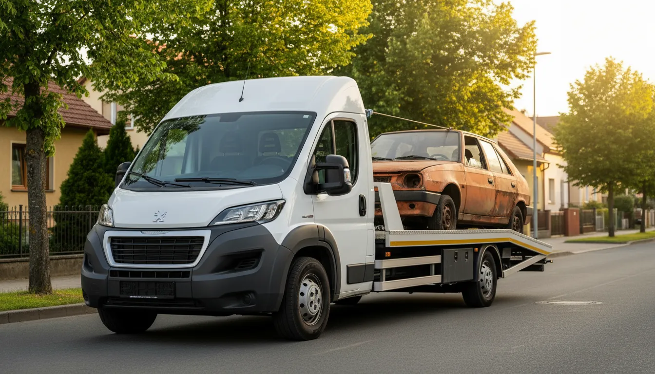 Ekologická likvidace vozidel Sedlčany