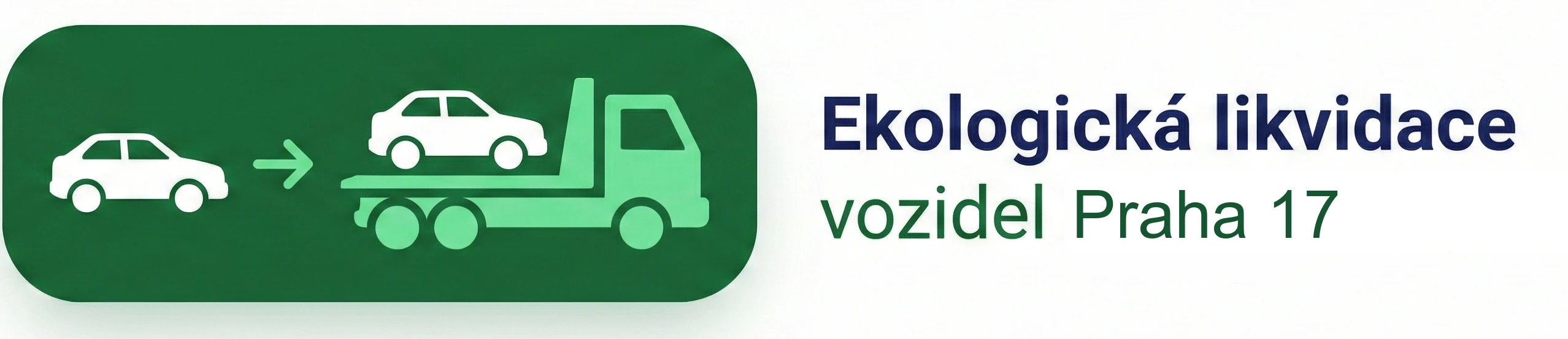 Ekologická likvidace vozidel Praha 17 – infografika