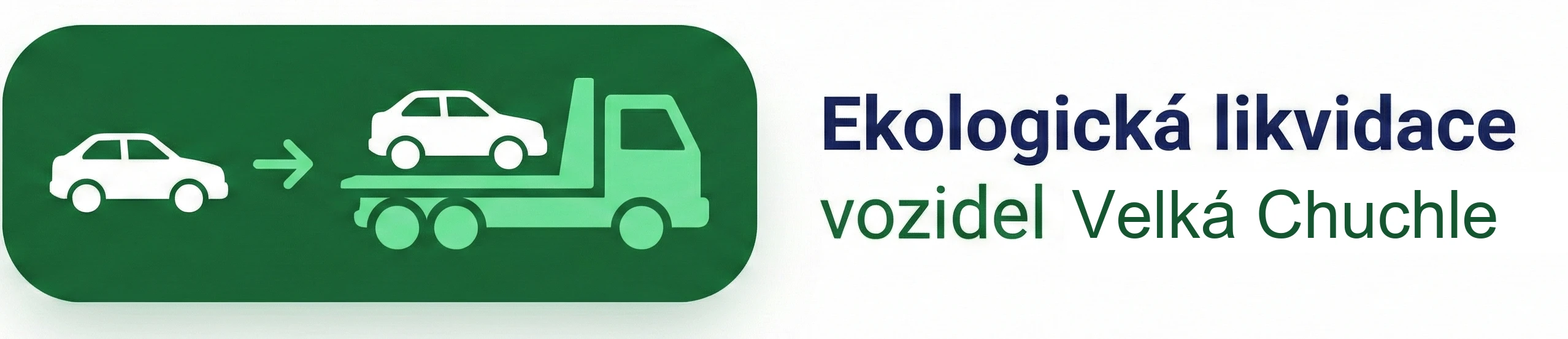 Ekologická likvidace vozidel Praha - Velká Chuchle – infografika